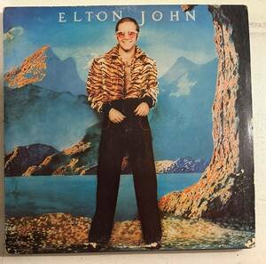 ELTON JOHN CARIBOU - バイナル LP BLACK - VG - A22 海外 即決