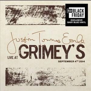 Justin Townes Earle LIVE AT GRIMEY'S Limited RSD 2023 NEW FACTORY SEALED! 海外 即決