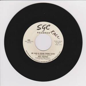 Neil Sedaka Star Crossed Love /rs / We Had A Good Thing Goin' 45 RPM 7" Vinyl 海外 即決