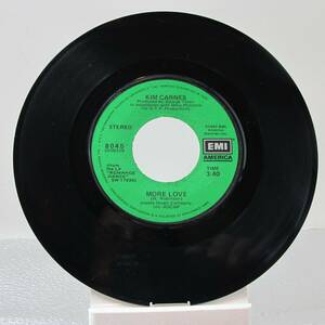 45 RECORD - KIM CARNES - MORE Love / 海外 即決