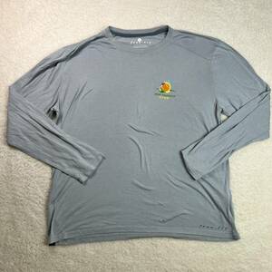 Free Fly Performance Bamboo Apparel T-Shirt Mens Large Gray Tee Long Sleeve 海外 即決