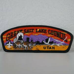 Boy Scouts Great Salt Lake Council Utah Patch BSA UT CSP 海外 即決