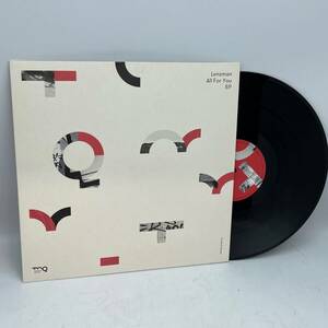 Lenzman All For You EP 2016 バイナル Drum n Bass Electronic Netherlands VG+/NM 海外 即決