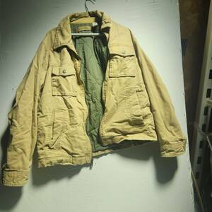 Aeropostale Jacket Brown Utility Pocket Coat Men's Medium 海外 即決