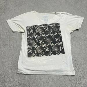 Vintage 1989 Rolling Stones Steel Wheels Tour Shirt Adult Medium Gray 80s Crew 海外 即決