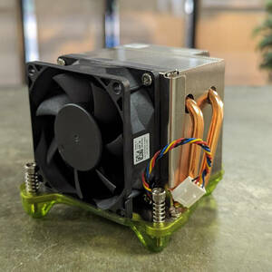 DELL Optiplex 7040 7050 7060 7070 7080 3440 3430 3431 SFF CPU fan heatsink F2CY7 海外 即決