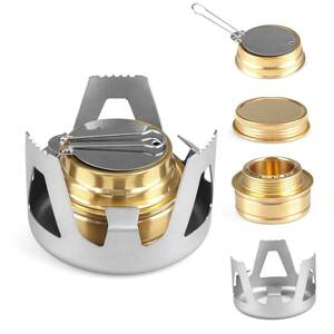 Stove Alcohol for Backpacking Hiking Camping Tool Burner Outdoor Mini Portable 海外 即決