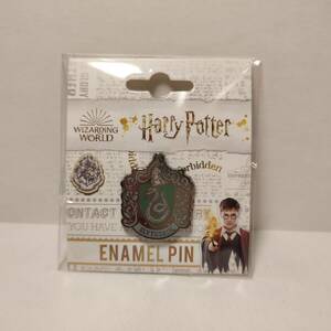 Harry Potter House Slytherin Logo Enamel Pin Official Collectible Badge 海外 即決
