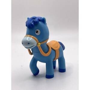 Disney Just Play Figure Sheriff Callie's Wild West Blue Horse Pony 3" Tall 海外 即決