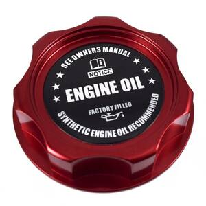 New Red Engine Oil Filler Cap For Nissan Infiniti Nismo GTR 350z 370z 240SX 海外 即決