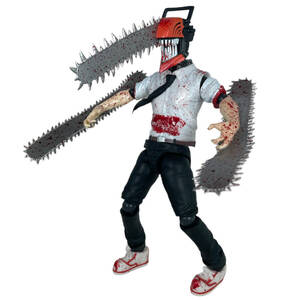 9.5&quot; Anime Chainsaw Man Denji Action Figure Collection Model Toys Decor Gift 海外 即決