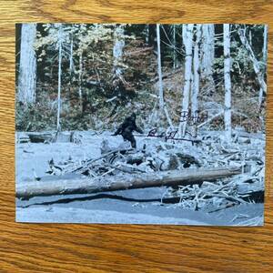 Bob Heironimus Signed 8x10 Photo Bigfoot Suit Patterson-Gimlin Film 1967 Auto 海外 即決