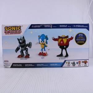 D1 Jakks Pacific 30 Anniversary SONIC HEDGEHOG ROBOTNIK MECHA Action Figure Set 海外 即決