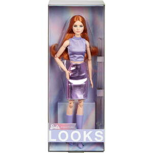 Barbie Looks Doll Collectible No 20 with Red Hair and Modern Y2K Fashion Kids 6+ 海外 即決