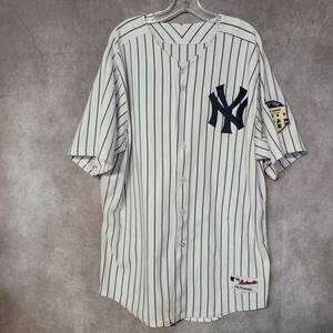 Majestic Authentic New York Yankees Joba Chamberlain 62 Stadium Patch Men 52 2XL 海外 即決
