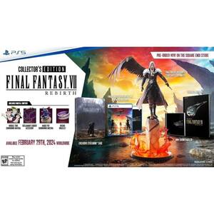 FINAL FANTASY VII 7 REBIRTH FF7RB PS5 Collectors Edition Sephiroth Figure 海外 即決