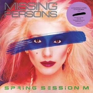 MISSING PERSONS Spring Session M NEW Purple バイナル LP 新品未開封 80's New Wave 海外 即決