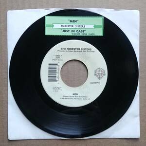 THE FORESTER SISTERS Men 45 7" COUNTRY Warner Bros. Record バイナル 1991 海外 即決