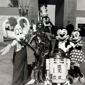 1989 Walt Disney MGM Studios Theme Park R2-D2 C-3PO Micky Minnie Mouse Goofy 海外 即決