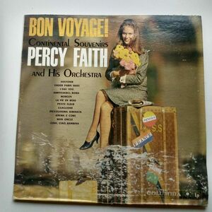 Percy Faith & His Orchestra, Bon Voyage LP (CL 1417) 1960 Columbia Records 6eye 海外 即決