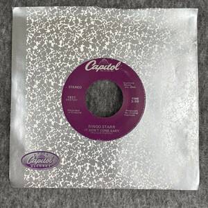 RINGO STARR It Don't Come Easy / Early 1970 45 Capitol 1831 NEW UNPLAYED PURPLE 海外 即決