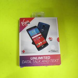 Virgin Mobile - LG Tribute 2 / 8GB Memory / Prepaid Cell Phone - Blue 海外 即決