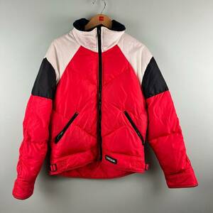 Vintage 90s Tyrolia Ski Jacket Coat Insulated Size Medium Red White Black Zip 海外 即決