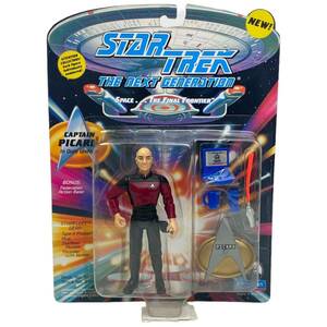 Star Trek The Next Generation Captain Picard 5" Action Figure 1994 Playmates New 海外 即決