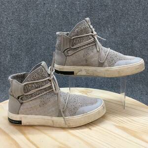 Via Shoes メンズ 11 Lab Nano High Top ランニング Sneakers VM-19-002 Gray Waterproof 海外 即決