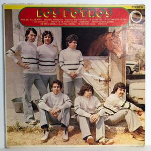 Los Potros 1977 Peerless latin pop conjunto 12" Vinyl Record LP Stereo Album VG 海外 即決