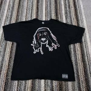 Vintage Lil Wayne Shirt Men 3XL XXXL Black Rap Tee Weezy Fear God Hip Hop USA 海外 即決