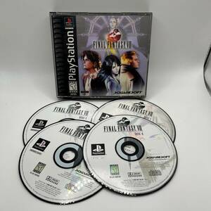 Final Fantasy 8 VIII (PS1 Sony PlayStation 1, 1999) Black Label NO MANUAL 海外 即決
