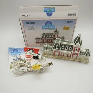 Sears Disney Magic Main Street Train Station With Light Cord Kingdom 30701 海外 即決