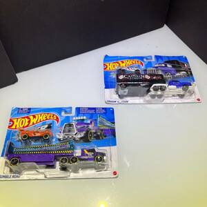 Hot Wheels Super Rigs Lot of 2 Cruisin' Illusion 2019 & Rumble Road 2013 海外 即決