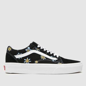 バンズ Old Skool Trippy Grin Floral ブラック Men's Classic Skate Shoes 30cm(US12) 海外 即決