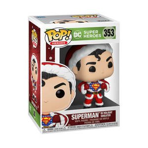 Funko Pop! Vinyl: DC Universe - Superman in Holiday Sweater #353 海外 即決