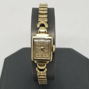 FARW50 1939 14K G.F. Hamilton Wrist Watch Cal 721, Size 21/0 17 J., Not Working 海外 即決