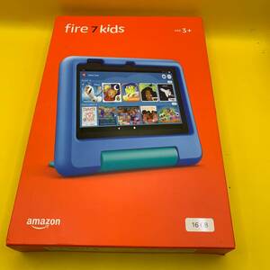 Amazon Fire 7 Kids Blue tablet ad-free, 16 GB, 1 yr. Amazon Kids+ [NEW & SEALED] 海外 即決