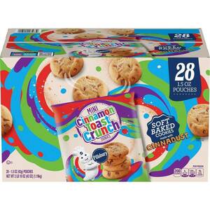 Pillsbury Soft Baked Cinnamon Toast Crunch Mini Cookies (28 pk.) 海外 即決