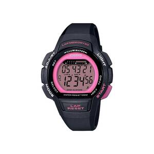 Casio LWS1000H-4AV Women's Sports Digital Black & Pink Resin Band Watch 海外 即決