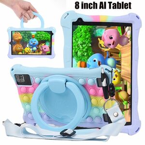 8 Inch Android 9 Octa-core HD AI Tablet Computer PC Wifi Bundle Case 64G w/Strap 海外 即決