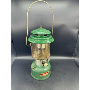 Coleman Vintage Lantern Green 2 Mantles 228F196 1969 海外 即決