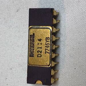 Vintage Intersil 2114 Gold top 18 Gold Pin. 海外 即決