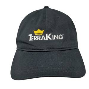 L.L. Bean Men's Terra King Slideback Hat Black OSFA Embroidered Logo Cotton 海外 即決