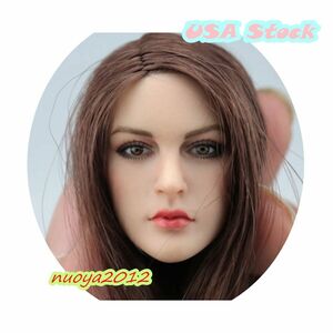 KIMI TOYS KT005 1:6 Beauty Girl Head Sculpt F 12" Female Suntan Figure Body Toy 海外 即決