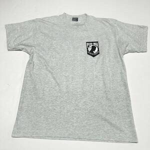 VTG Single Stitch POW MIA Vietnam The Wall Size L Graphic TShirt Made in USA 海外 即決