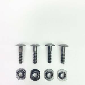 24mm FAST & MARITIME HELMET HARDWARE SET 4-POINT CHINSTRAP SCREW BOLT & NUT 4pk 海外 即決