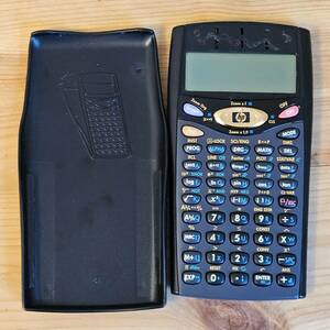 HP Hewlett Packard 9G Scientific Graphing Calculator With Case (Works/cosm. dmg) 海外 即決