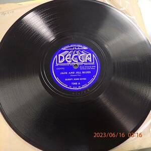 E+ 78 Sleepy John Estes Decca 7365 Jack And Jill Blues / Need More Blues 海外 即決