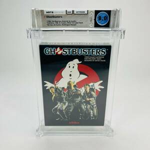 Ghostbusters - Atari 2600, 1985 Activision Notch Complete in Box WATA 8.0 CIB 海外 即決